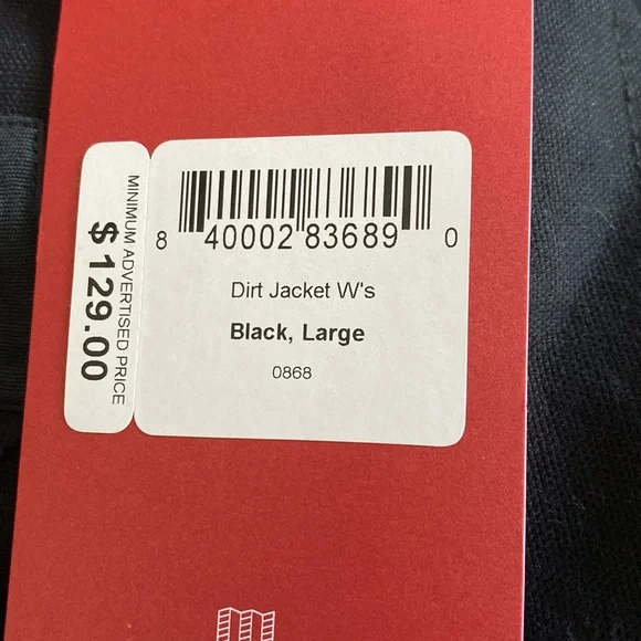 Topo Designs Black Dirt Jacket NWT - Picture 8 of 14